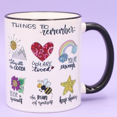 Mug "Things to remember"