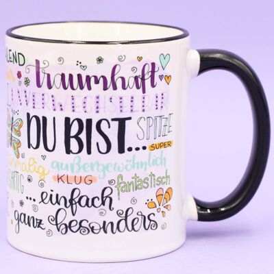 "Compliments" mug