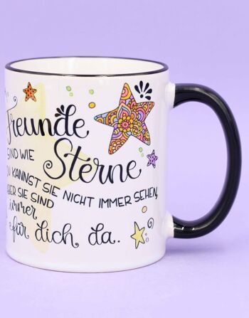 Mug "Les amis sont comme des stars" 2