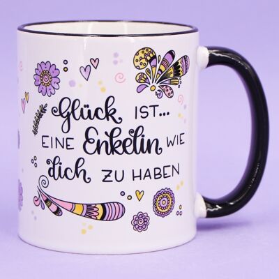 Mug "Le bonheur c'est... Petite-fille"