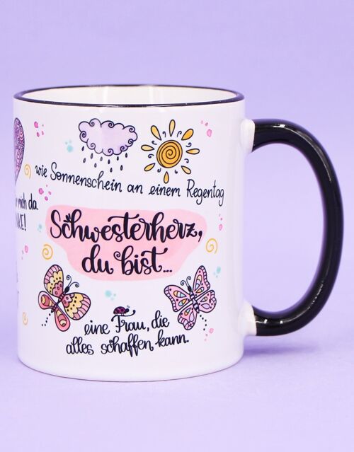 Tasse "Schwesterherz"