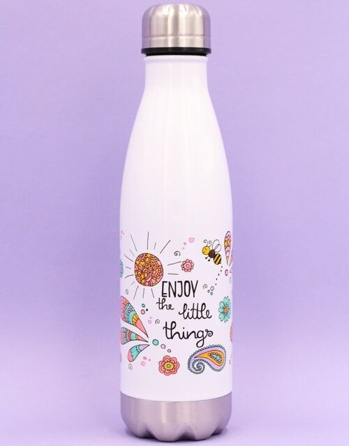 Trinkflasche  "Enjoy the little things" - 500ml