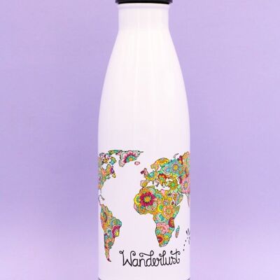 Trinkflasche  "Wanderlust" - 500ml