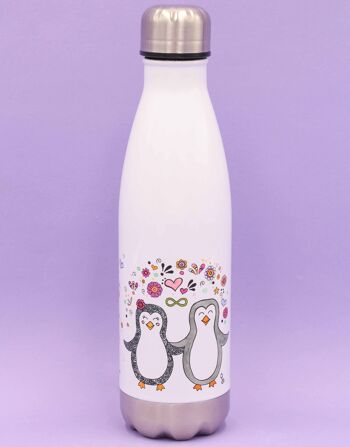 Gourde "Amour Pingouin" - 500ml 5