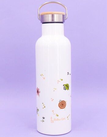 Bouteille thermos couvercle bambou "Mountain Love" - 750ml 4