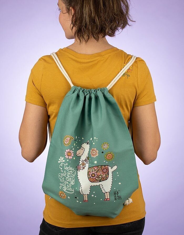 Borsa con coulisse "Alpaca"