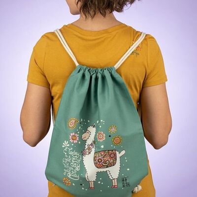 Borsa con coulisse "Alpaca"