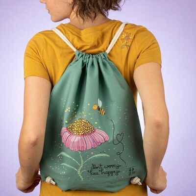 Gym bag "Bee Happy"