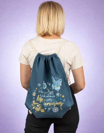 Sac de sport "La vie est incroyable" 1