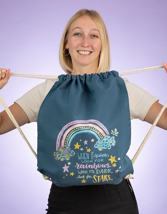 Borsone da palestra "Arcobaleno"