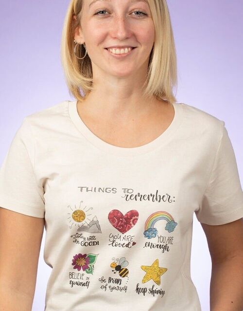 Damen T-Shirt "Things to remember"