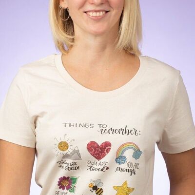 Damen T-Shirt "Things to remember"