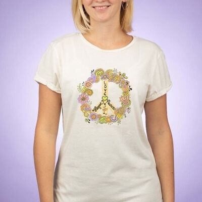 Camiseta Mujer "Paz"