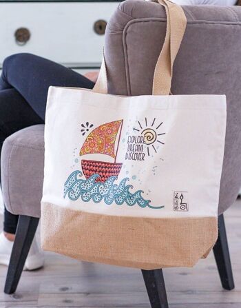 Sac en jute "Explore" - L 5