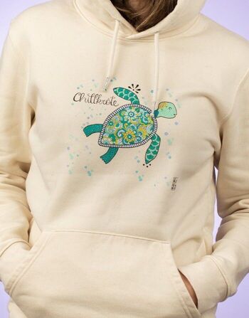 Sweat à capuche "Chill Toad" 4