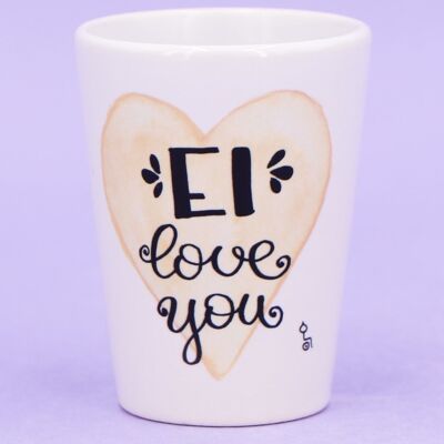 "Love" egg cup
