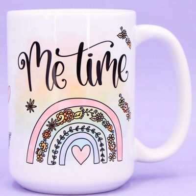 Taza de té gigante "Tiempo para mí"