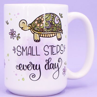 Jumbo-Teetasse "Small steps"