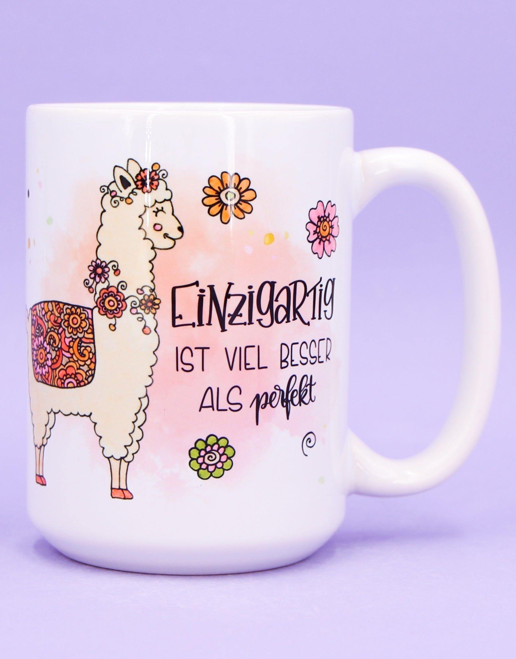 Jumbo Tea Cup "Alpaca"