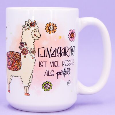 Jumbo Tea Cup "Alpaca"