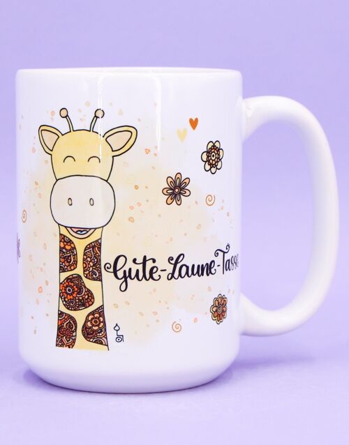 Jumbo-Teetasse "Gute Laune"