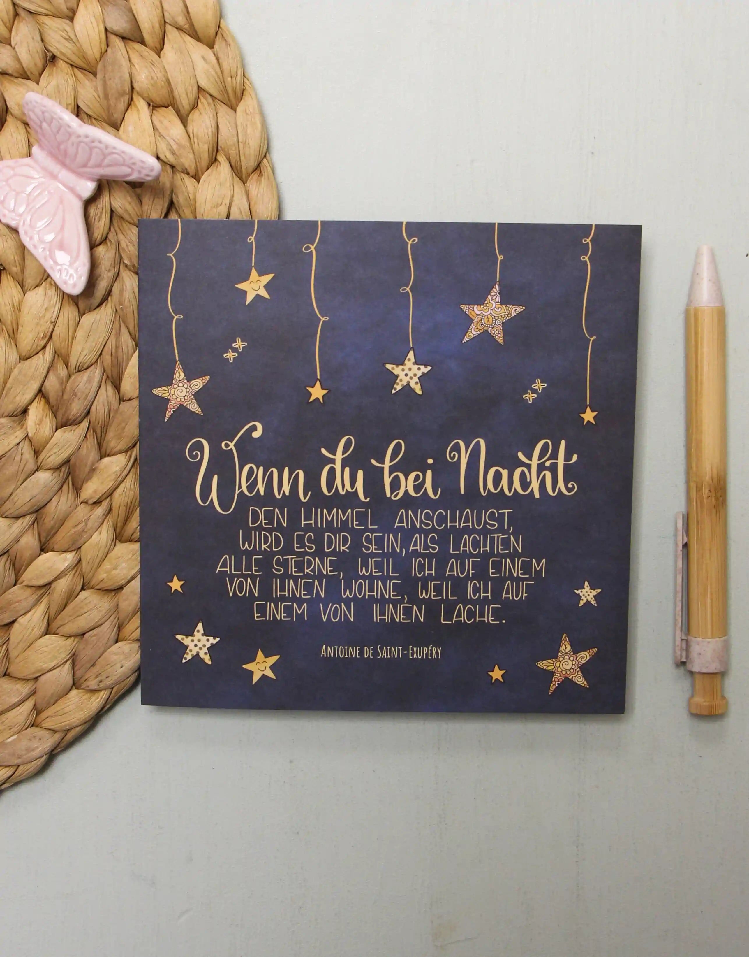 Biglietto pieghevole "lutto"