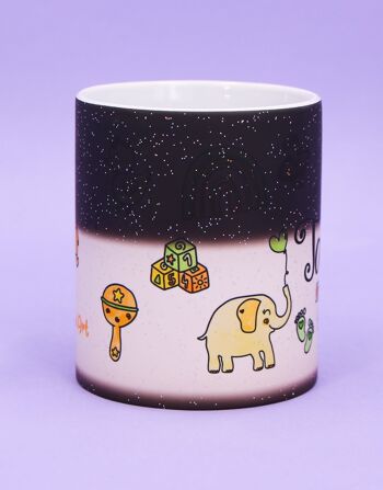 Mug magique "Tu deviendras tante" 6