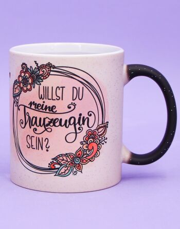 Mug Magique "Demoiselle d'Honneur" 7