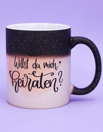 Mug magique "Veux-tu m'épouser ?" 2