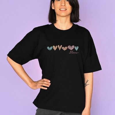 Camisa extragrande de mujer "Love"