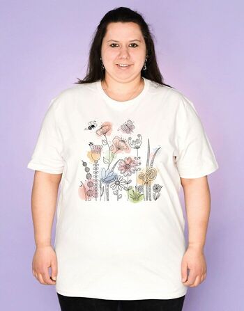 T-Shirt Femme "Prairie de Fleurs" 6