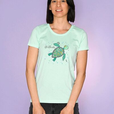 T-Shirt Femme "Chill Toad"