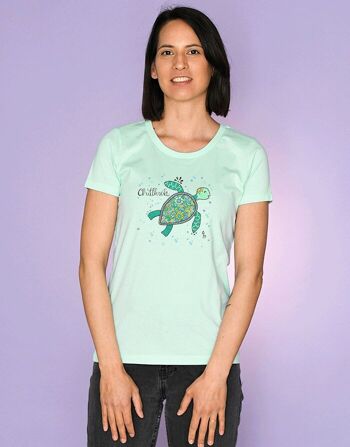 T-Shirt Femme "Chill Toad" 1