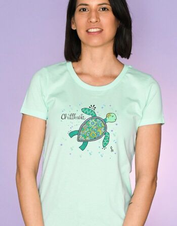 T-Shirt Femme "Chill Toad" 2