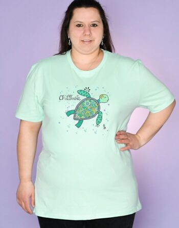 T-Shirt Femme "Chill Toad" 5
