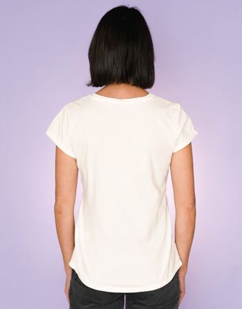 T-Shirt Femme "Happy lines" 5