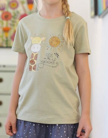 T-shirt enfant "Girafe" 1