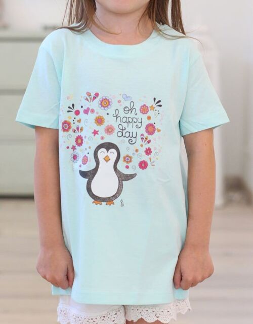 Kinder T-Shirt "Pinguin"