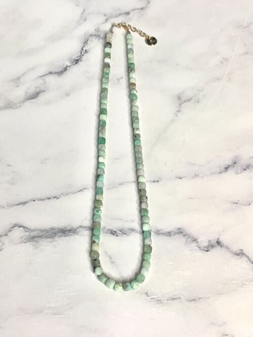 COLLIER SOFIA CHRYSOPRASE