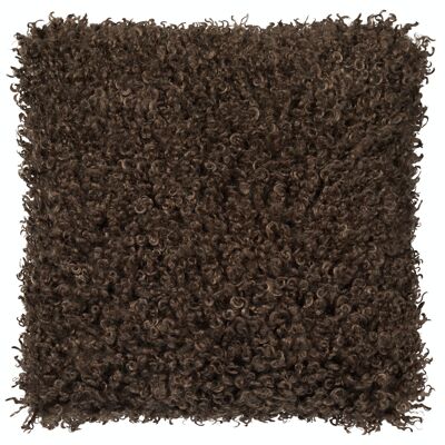 Wooly cushion - Brown