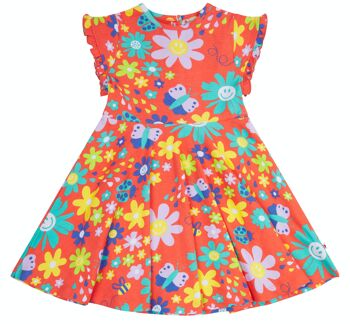 ROBE SKATER ENFANT FLOWER POWER 2