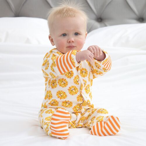 FOOTED SLEEPSUIT - LION