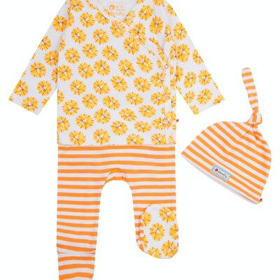 DREITEILIGES BABY-SET - LÖWE