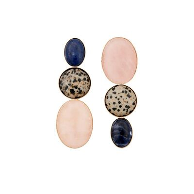 SONIA Tricolor earrings