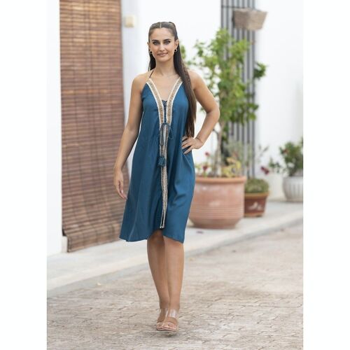 Vestido Corto Rayon 29260