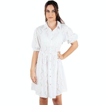 Robe courte en coton 29274 3