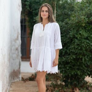 Robe courte en coton 29276