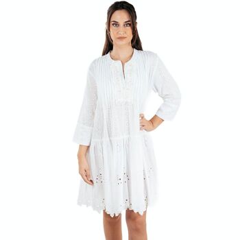 Robe courte en coton 29276 3