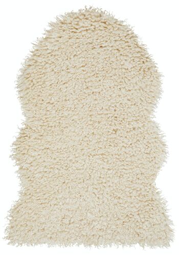 Tapis d'été en laine - Tapis - Beige 1