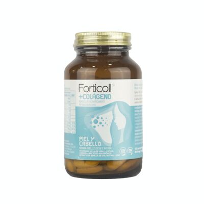 Forticoll Colágeno BioActivo Piel y Cabello 120 comprimidos